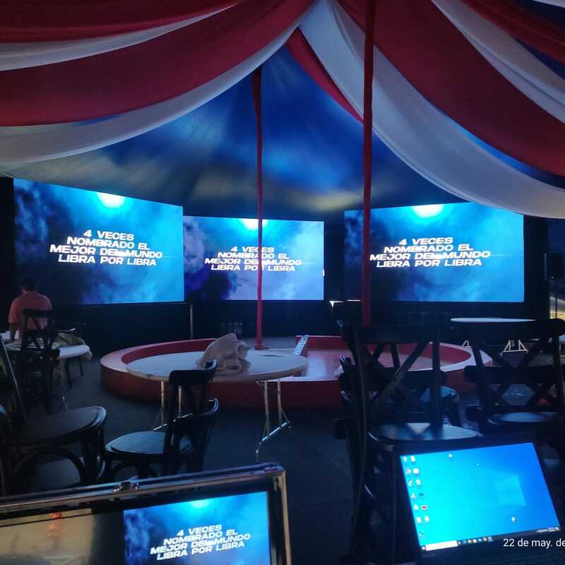 Pantalla led pitch 2.9